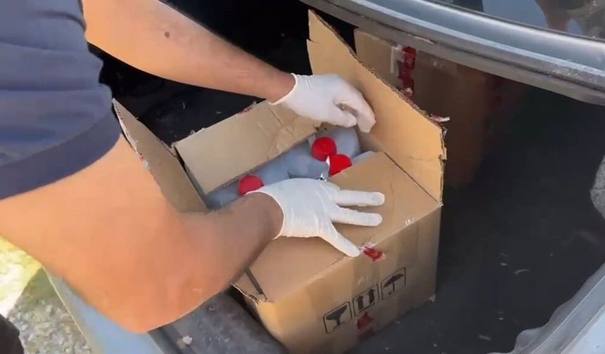 Eskişehir'de kaçak alkol operasyonu: 1 kişi tutuklandı