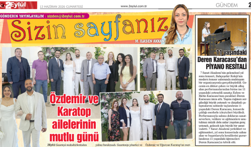 Sizin Sayfanız