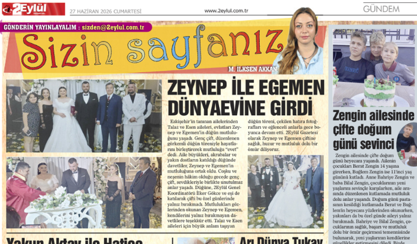 Sizin Sayfanız
