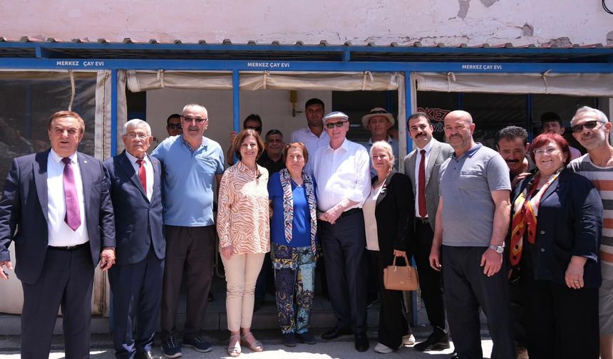 Başkanlar Mahmudiye’de buluştu: Yerel çalışmalar masaya yatırıldı