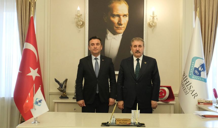 BBP Genel Başkanı Mustafa Destici’den Başkan Dökmeci’ye ziyaret
