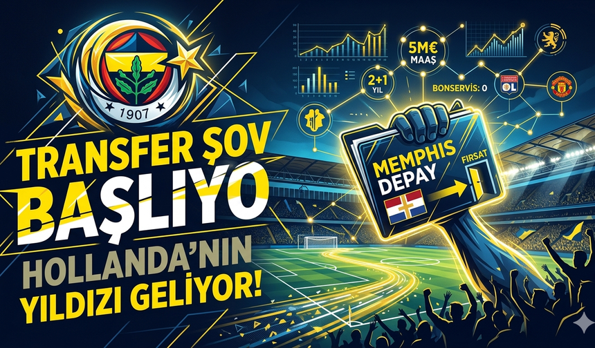 Fenerbahçe’de Transfer Şov Başlıyor: Hollanda’nın Yıldızı Geliyor!