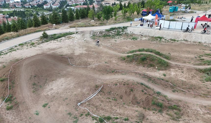 Eskişehir'in Pedal Park'ı görücüye çıktı: 10 ilden 102 sporcu ilk kez test etti