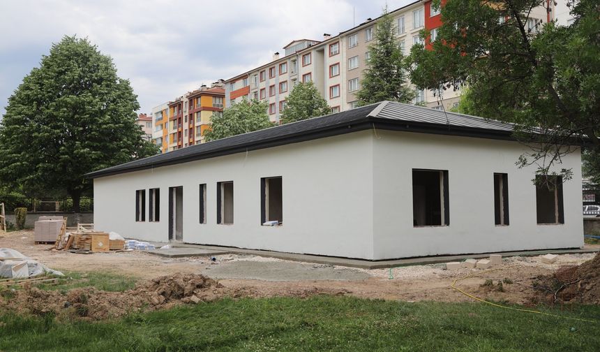 Eskişehir'de şehit yakınları ve gazilere modern sosyal tesis: Çalışmalarda %90’a ulaşıldı!
