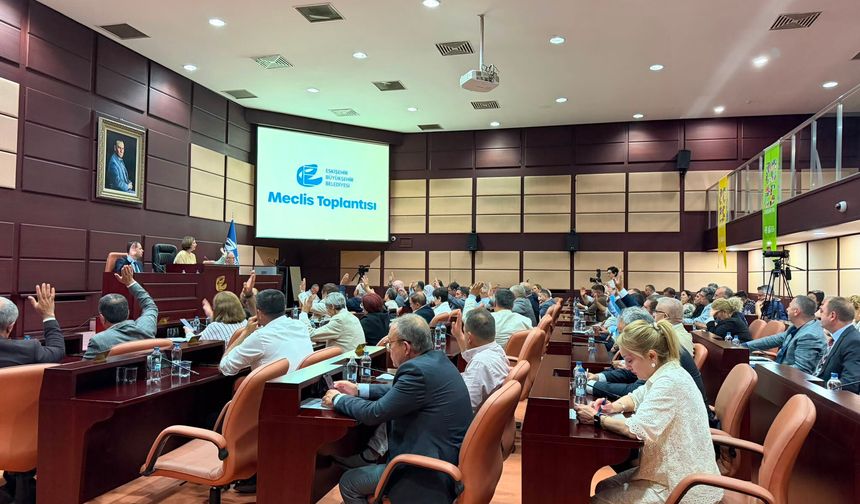 Eskişehir Büyükşehir Belediyesi Meclisi toplandı