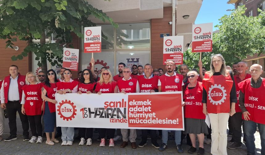 DİSK’ten 15-16 Haziran açıklaması: "Ekmeğimize, haklarımıza ve Cumhuriyet’e sahip çıkacağız"