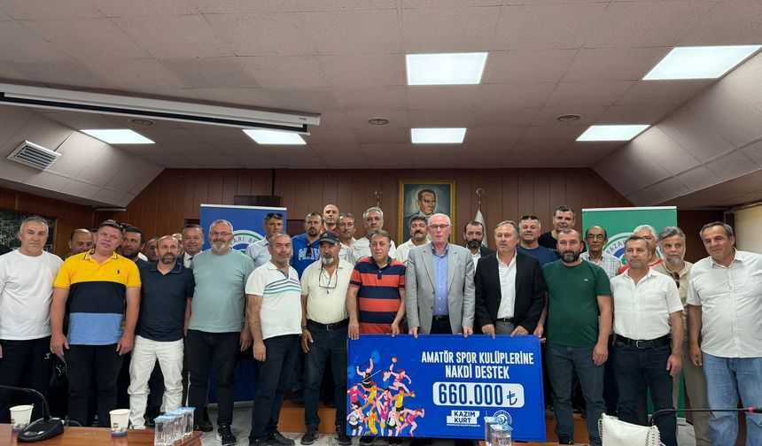 Odunpazarı Belediyesi’nden Amatör Spor Kulüplerine 660 Bin TL Destek