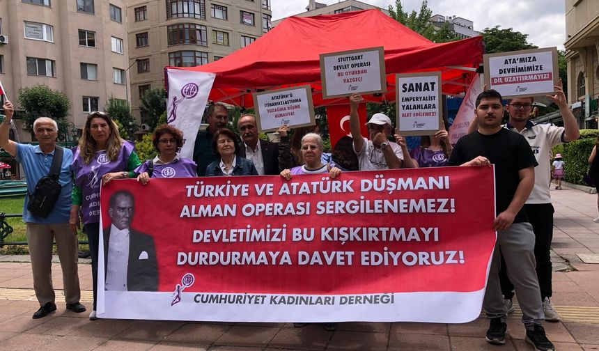 Cumhuriyet Kadınları Derneği’nden Alman operasına tepki: Eskişehir’de imza kampanyası başlatıldı