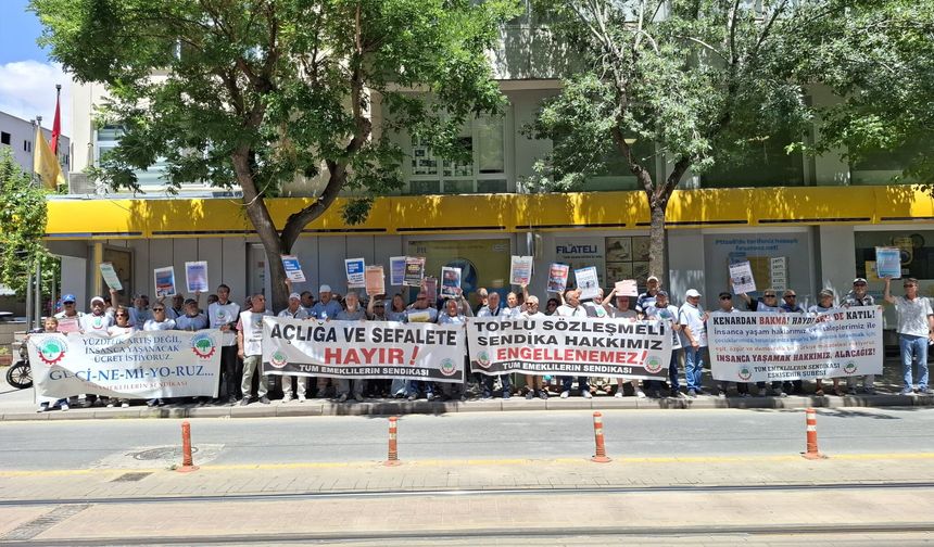 Dünya Emekliler Günü'nde Eskişehir'den Cumhurbaşkanlığına 5 bin imzalı çağrı