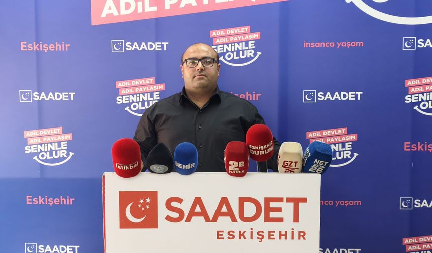 Saadet Partisi Eskişehir’den iktidara çağrı: “Emekliyi açlık sınırının altında bırakmayın”