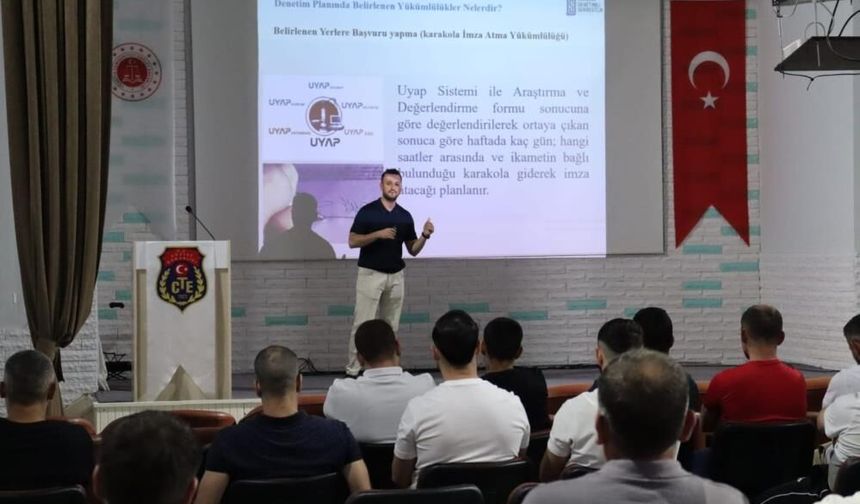 Eskişehir'de hükümlülere tahliye öncesi denetimli serbestlik semineri