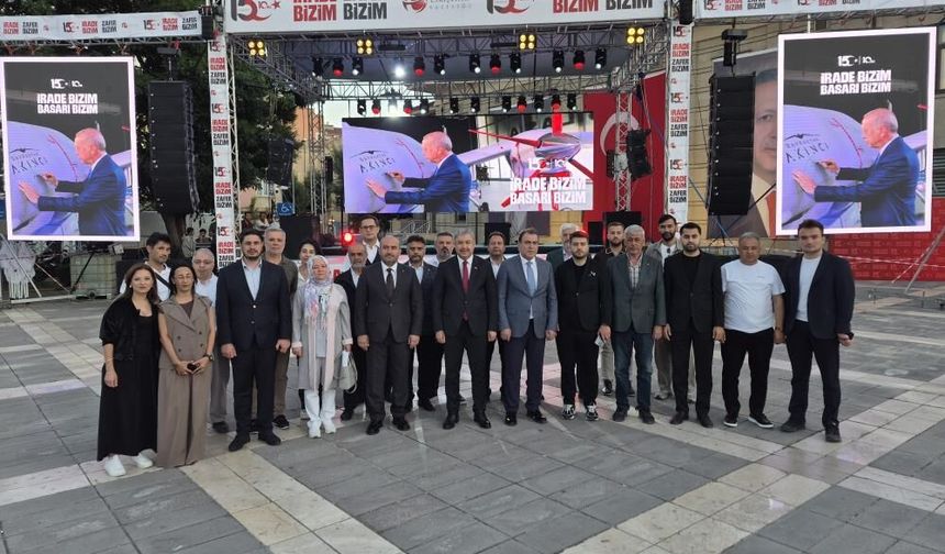 Eskişehir Valisi Yılmaz: "Yarın saat, akşam bu meydan inşallah dolup taşacak"
