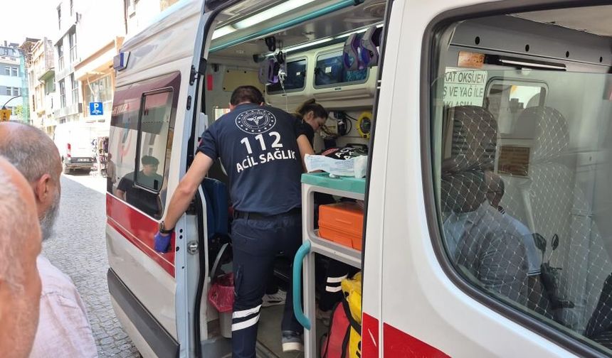 Eskişehir'de hamamda kalbi duran adam hastaneye kaldırıldı