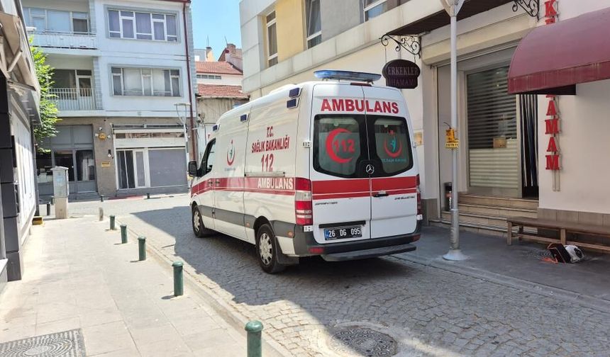 Eskişehir'de hamamda kalbi duran adam hayatını kaybetti