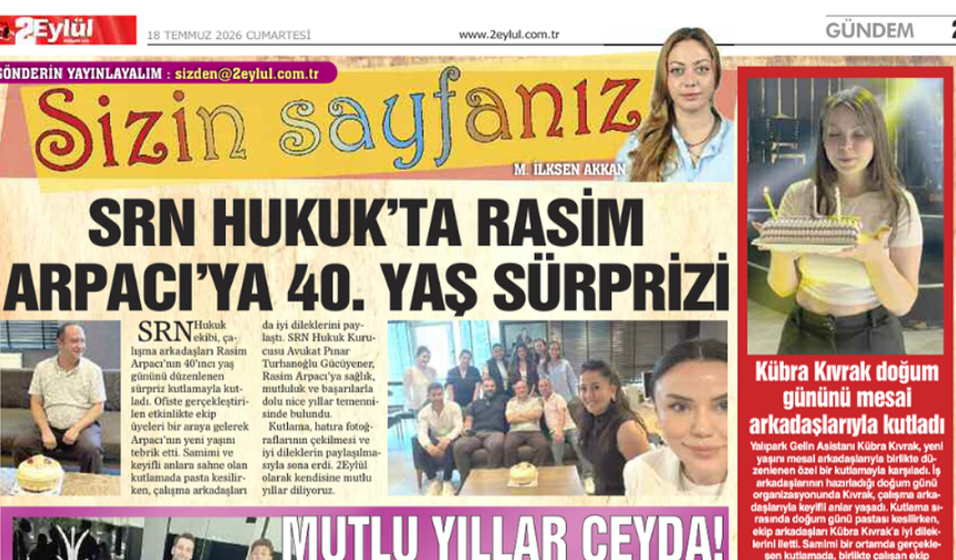 Sizin Sayfanız