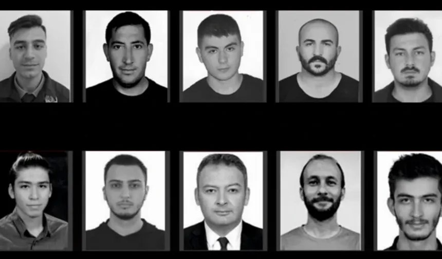 Seyitgazi'deki orman yangınında şehit olan 10 kişi Ankara'da anıldı