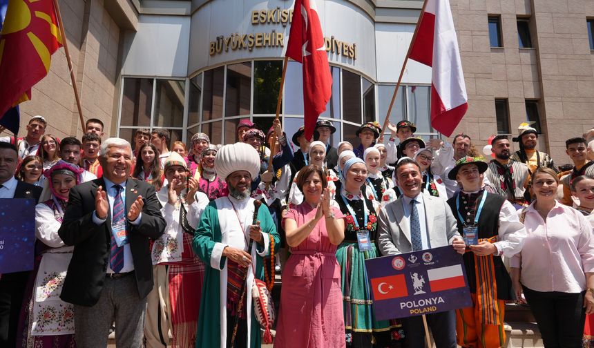 Dünyanın kültür elçileri Eskişehir'de buluştu