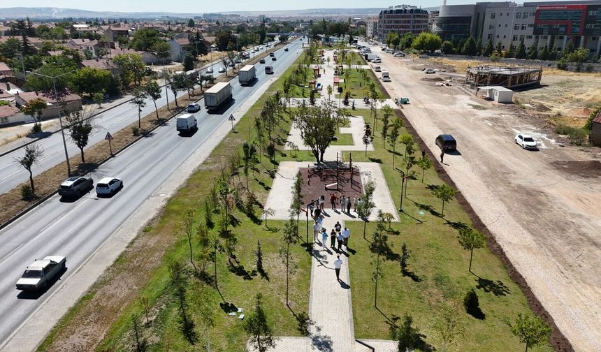 Gündoğdu’da kentsel dönüşüm yeşil alanlarla güçleniyor