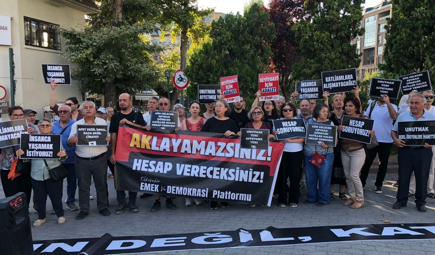 Seyitgazi orman yangınının birinci yılında adalet çağrısı