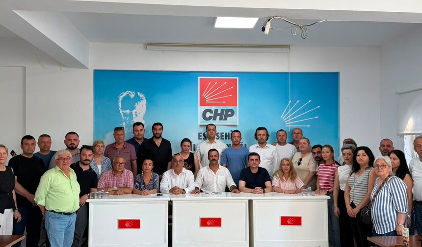 CHP Eskişehir yönetiminden ortak tepki: “Görevden alma kararı meşru değil”
