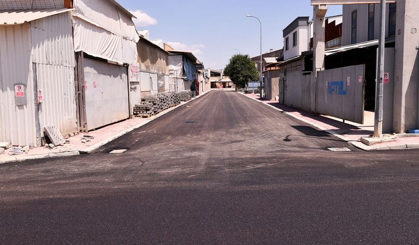 Baksan Sanayi Sitesi modern yollara kavuşuyor