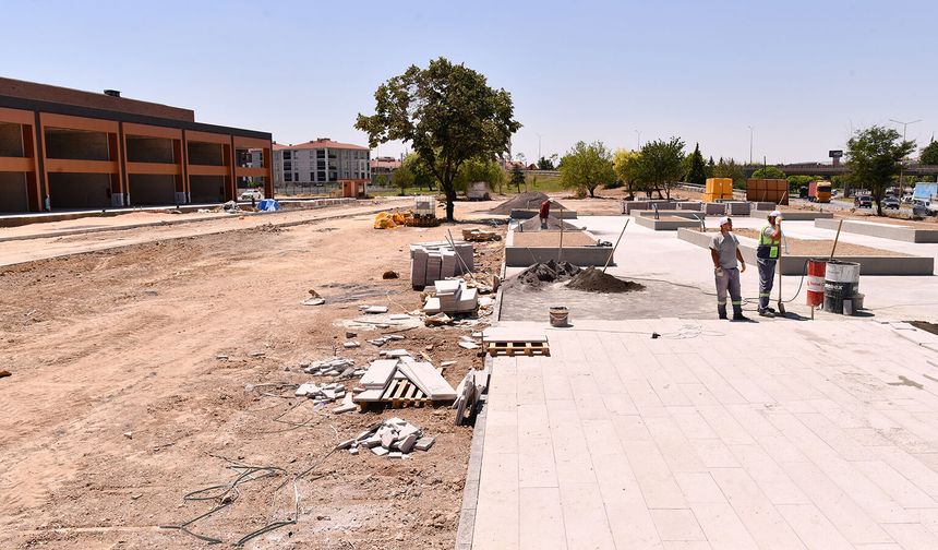Eskişehir'de o mahalleye 8 bin 500 metrekarelik yeni park geliyor