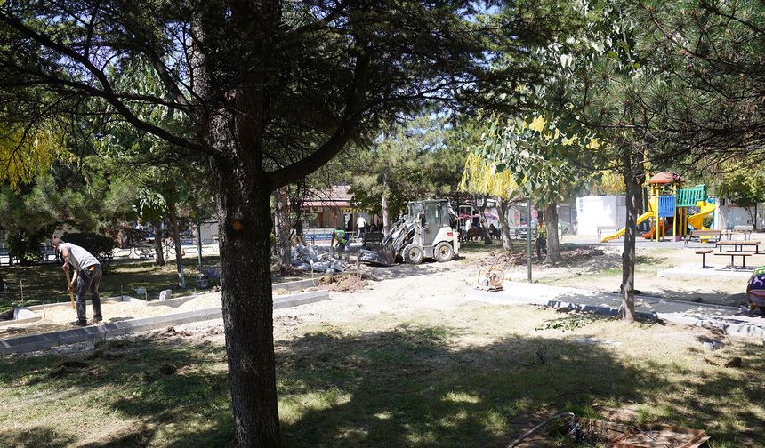 Eskişehir'de o park yenileniyor