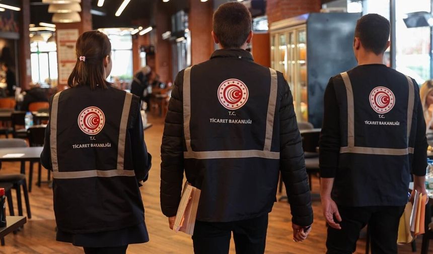 Eskişehir'de fahiş fiyat ve etiket denetimi: 64 firmaya ceza yazıldı