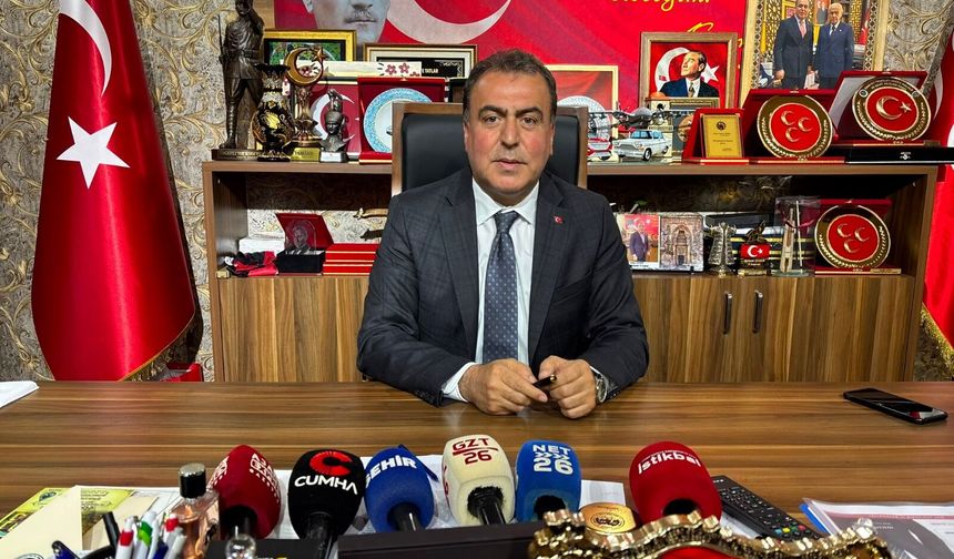 MHP Eskişehir İl Başkanı Sezer: "Kuzey Çevre Yolu bir an önce hayata geçirilmeli"