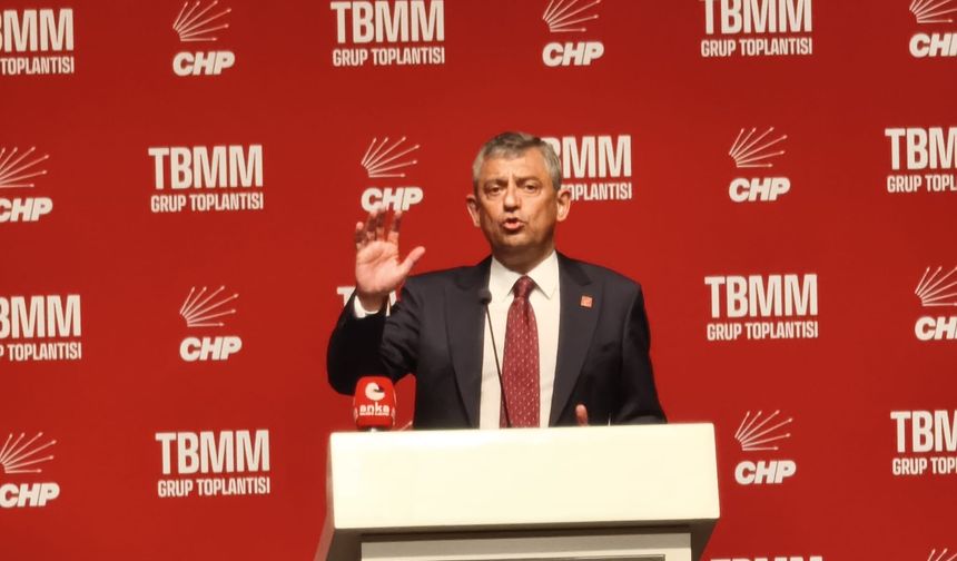 Özgür Özel: "Eskişehir'in birlik tablosu nedeniyle grup toplantısını burada yaptık"