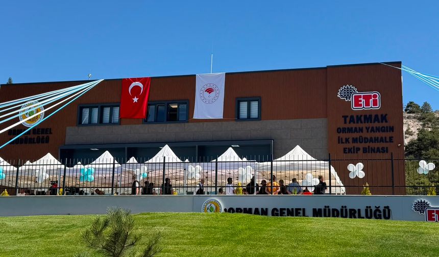 Takmak Orman Yangın İlk Müdahale Ekip Binası hizmete açıldı