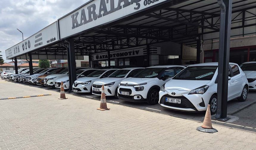 İkinci el araç piyasasında durgunluk sürüyor: Satışlar yüzde 50 düştü