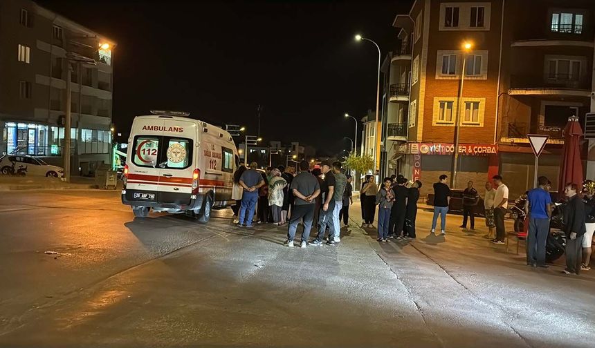 Eskişehir'de motosikletin yayaya çarptığı kazada 2 kişi yaralandı