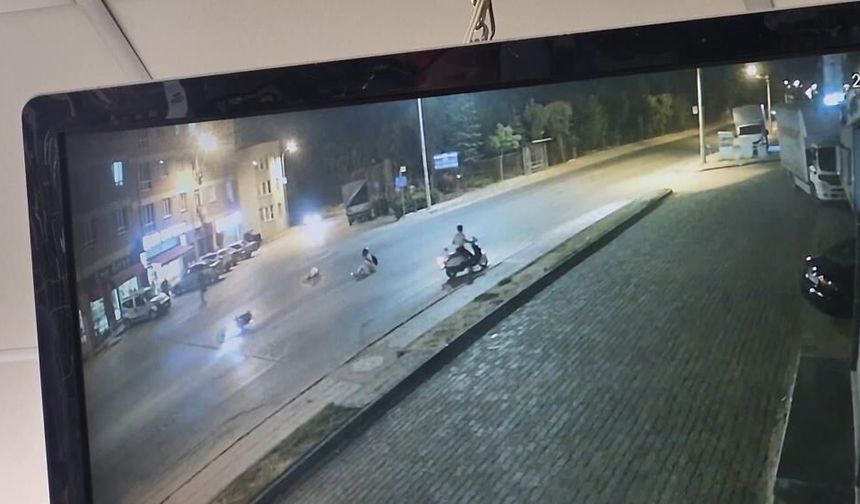 Eskişehir'de karşıdan karşıya geçmeye çalışan çocuğa motosikletin çarptı