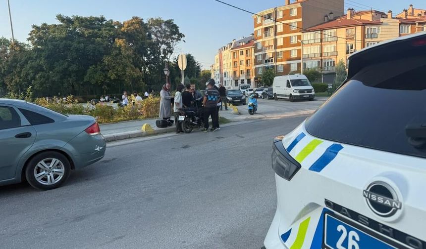 Eskişehir’de 2 motosiklet çarpıştı: 1 yaralı