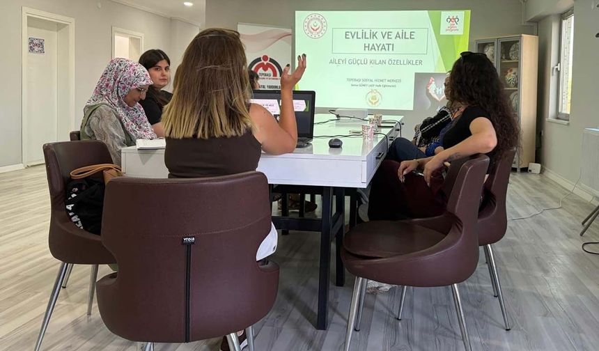 Eskişehir'de 'Aile Eğitim Programı' kapsamında bilgilendirme yapıldı