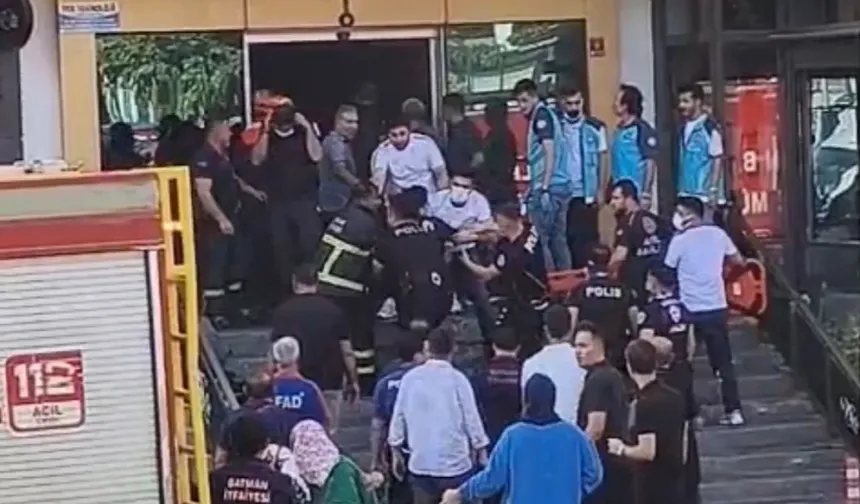 Spor salonunda yangın! 30 kişi mahsur kaldı