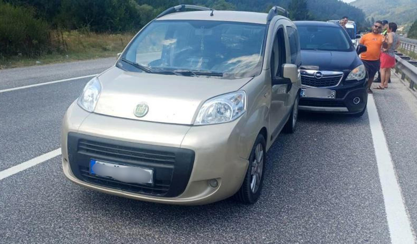Eskişehir yolunda zincirleme trafik kazası!