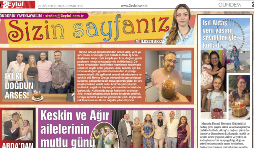 Sizin Sayfanız
