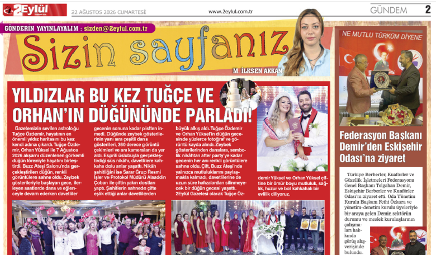 Sizin sayfanız