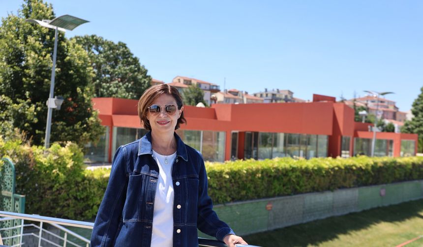 Başkan Ünlüce, Kentpark'taki İklim Adası çalışmalarını inceledi