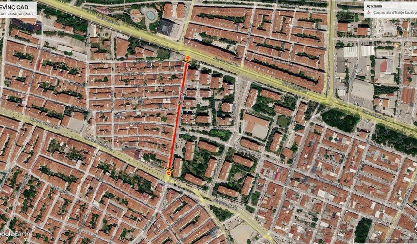 Eskişehirli sürücüler dikkat: O cadde bu akşam trafiğe kapanacak!