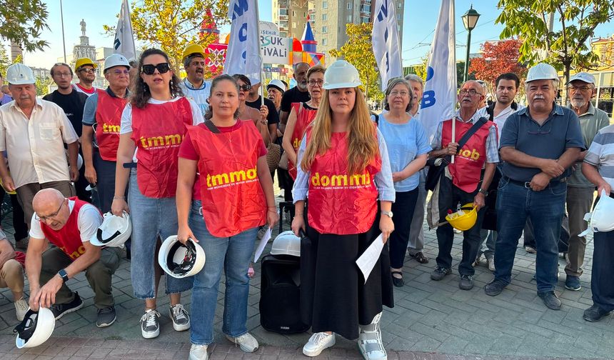 Maden işçilerinin hak mücadelesine Eskişehir’den destek: “İşçi çalıştı, hakkını istiyor”