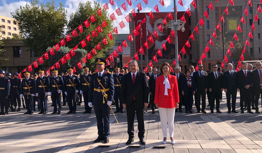 Eskişehir’de 30 Ağustos coşkusu: Resmi tören düzenlendi