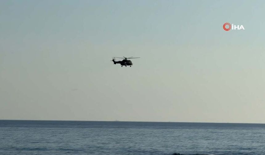 Girne’de feribot faciasında 2’nci gün: Kayıp 18 kişiyi arama çalışmaları havadan destekli başladı