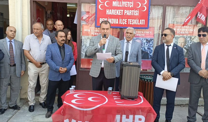 MHP Beylikova’da Ali Yıldız güven tazeledi