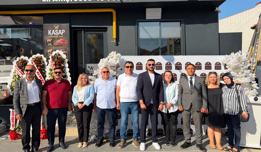 Eskişehir’de Miran Kasap Izgara Evi yoğun katılımla hizmete girdi