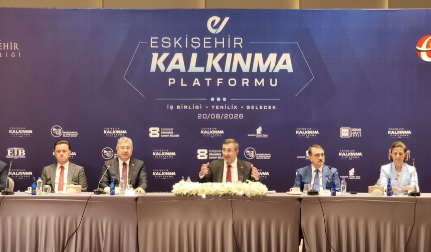 Cevdet Yılmaz Eskişehir’de konuştu: İhracat hedefi 10 milyar dolar olmalı
