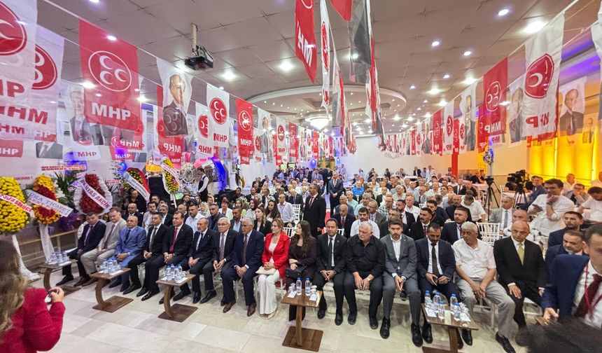 MHP Odunpazarı 15. Olağan Kongresi gerçekleştirildi: Ünal yeniden başkan seçildi