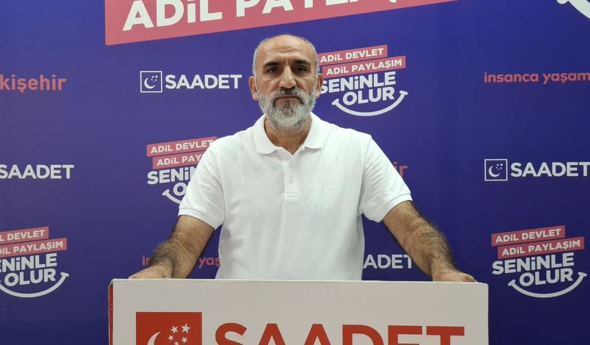 Saadet Partisi Eskişehir’den zam tepkisi: Milletin sofrasına ateş düşürmektir